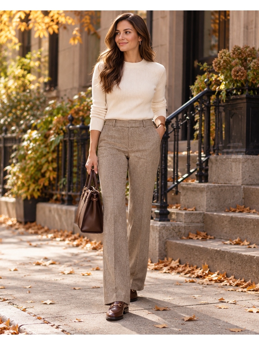 Banana Republic Petite Wool Blend Dress Pants Size 8P